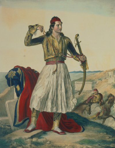 Demetrius Mavromichalis, ein griechischer Soldat und Patriot von Louis Dupré